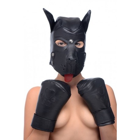 Strict Leather Padded Puppy Mitts