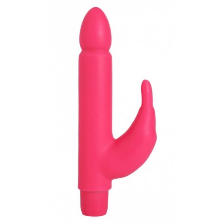 Smooth Pink Silicone Rabbit